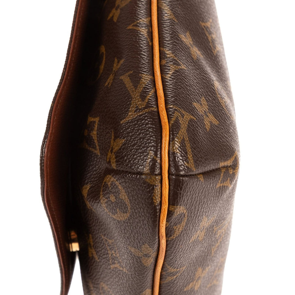 Louis Vuitton Musette Salsa Long Strap Brown Monogram Canvas Shoulder Bag — view 8
