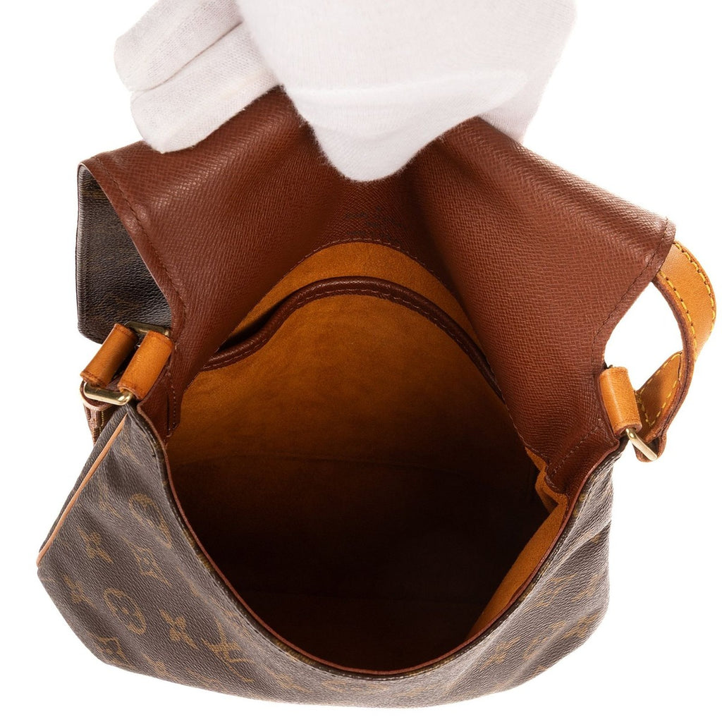 Louis Vuitton Musette Salsa Long Strap Brown Monogram Canvas Shoulder Bag — view 9
