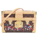 Louis Vuitton LV x Takashi Murakami Petite Brown Monogram Canvas Pochette