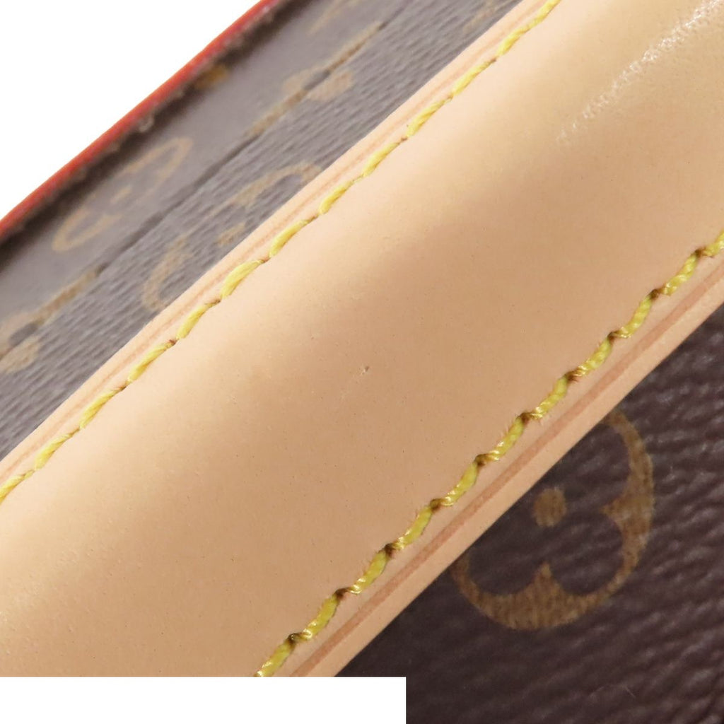 Louis Vuitton LV x Takashi Murakami Petite Brown Monogram Canvas Pochette — view 5