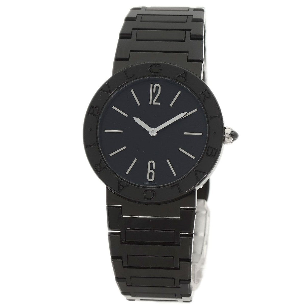Bvlgari Black Diamond Carbon Watch SS Boys