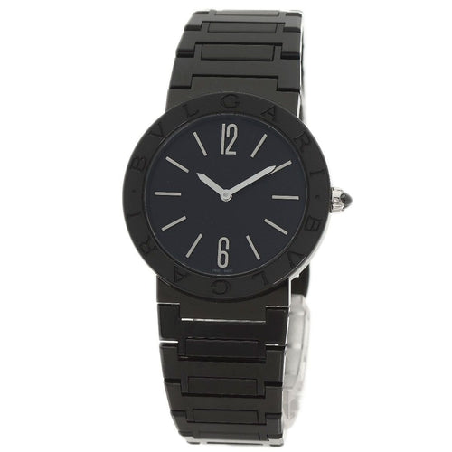 Bvlgari Black Diamond Carbon Watch SS Boys