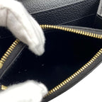 Louis Vuitton Coin Case Porte Monnaie Rosalie Monogram Empreinte Noir — view 7