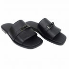 Hermes Gabriel Sandals So-Black Size 41 Shoes — view 2