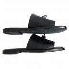 Hermes Gabriel Sandals So-Black Size 41 Shoes — view 4