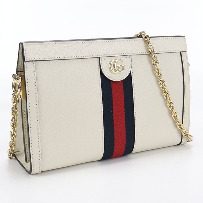 Gucci Chain Ophidia Shoulder Bag Leather