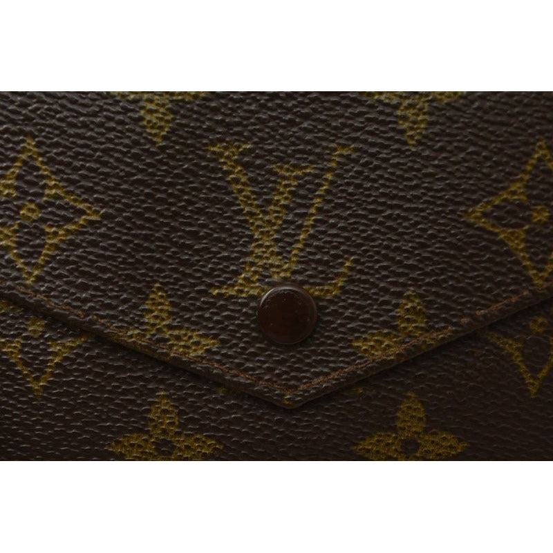 Louis Vuitton Wallet Monogram Fold No.190 Vintage Antique — view 4