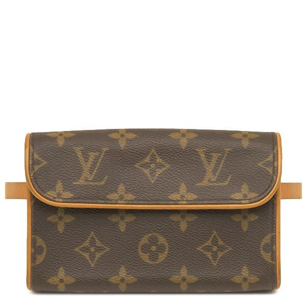 Louis Vuitton Waist Bag Pochette Florentine Monogram Canvas Gold