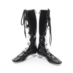 Dior Boots Lace Up Patent Leather — view 3