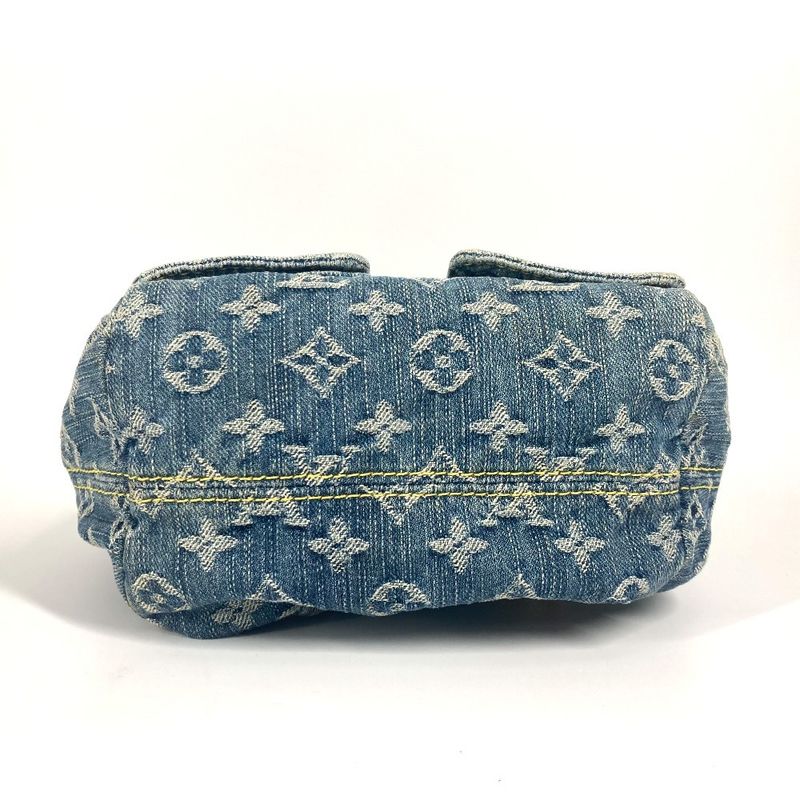 Louis Vuitton Backpack Ado PM Monogram Denim Canvas Blue — view 5