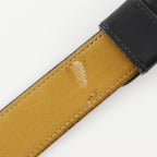 Hermes H Belt Vintage Calf and Gold Plated Black 00 g — view 8