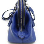 Fendi Selleria 8 Bn258 Mini Adele 2-Way Bag Leather Blue — view 5