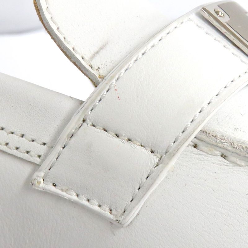 Hermes Loafers Kelly Hardware White Silver 41 — view 7