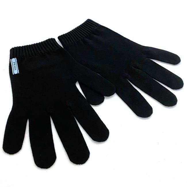 Prada Gloves Black Nero Dna615 Never — view 4