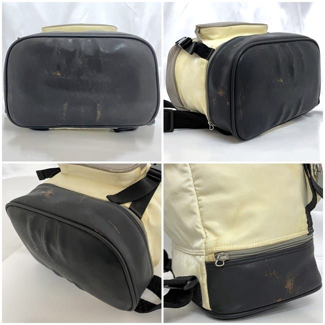 Chanel Backpack Gray White Black Sport with a Reason — view 8
