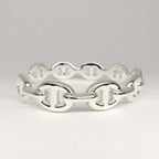 Hermes Bracelet Chaine D'ancre Anchene Bangle ST Size AG 925 Jewelry — view 5
