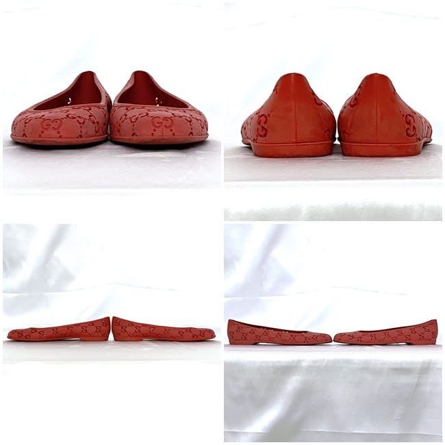 Gucci Shoes Red Orange Cima — view 8