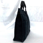Hermes Deauville Tote MM Navy Black — view 3