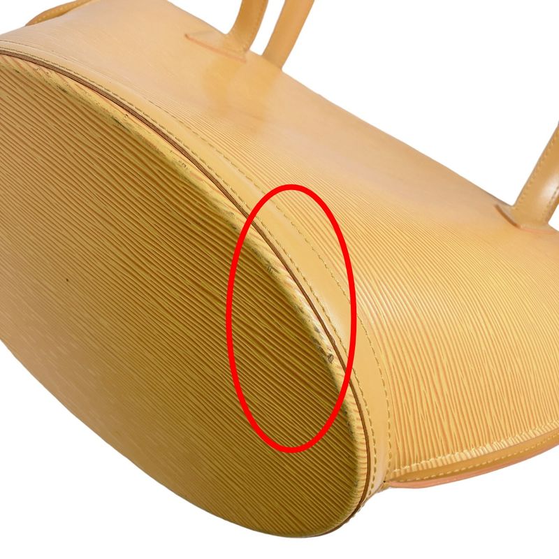 Louis Vuitton Epi Bag Saint Jacques Tote Tassili Yellow — view 4