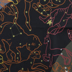 Hermes Carre 45 Petit Constellation Ship Orion Design Silk — view 6