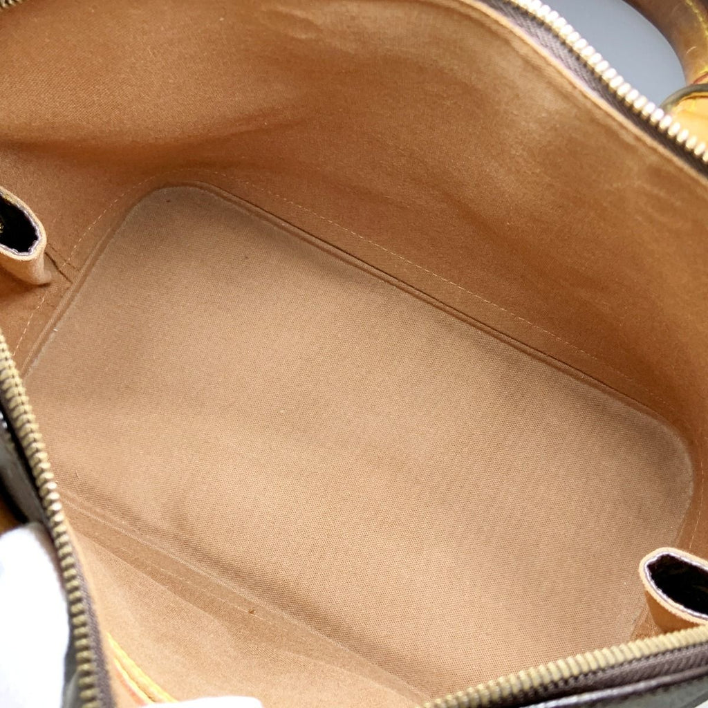 Louis Vuitton Monogram Alma Handbag Brown — view 8