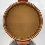 Celine Shoulder Bag Tambour Brown Triomphe Canvas — view 8