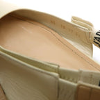Christian Dior Ballet Flat Shoes S Ring Back 34 Ribbon J'a Sandals Patent — view 7
