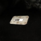 Chanel Caviar Leather Black 4 Vintage Vanity Bag Handbag Vertical Shape — view 9