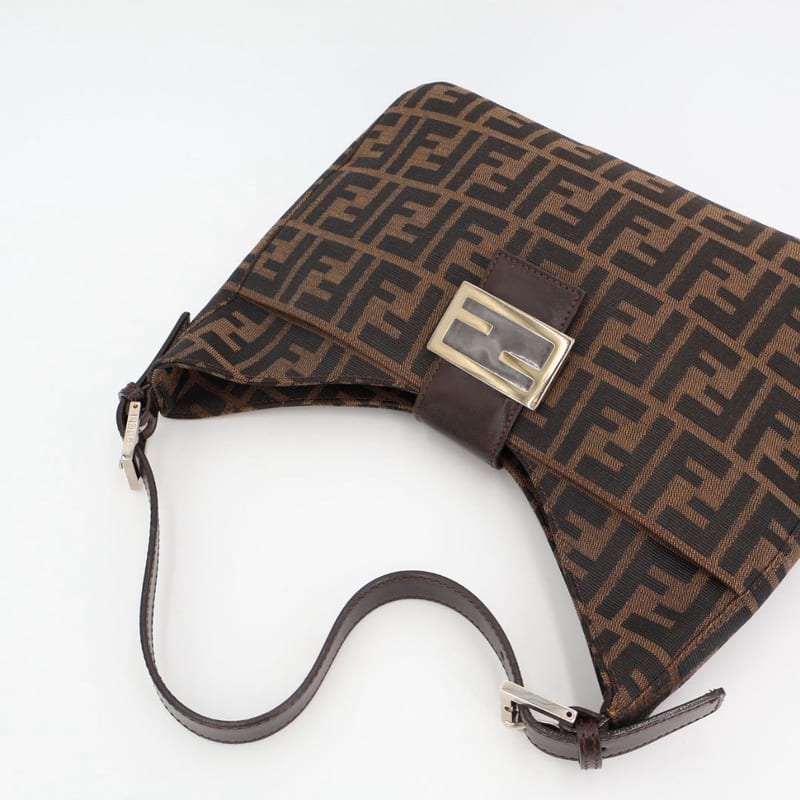 Fendi Zucca One Shoulder Bag 26569 Canvas — view 5