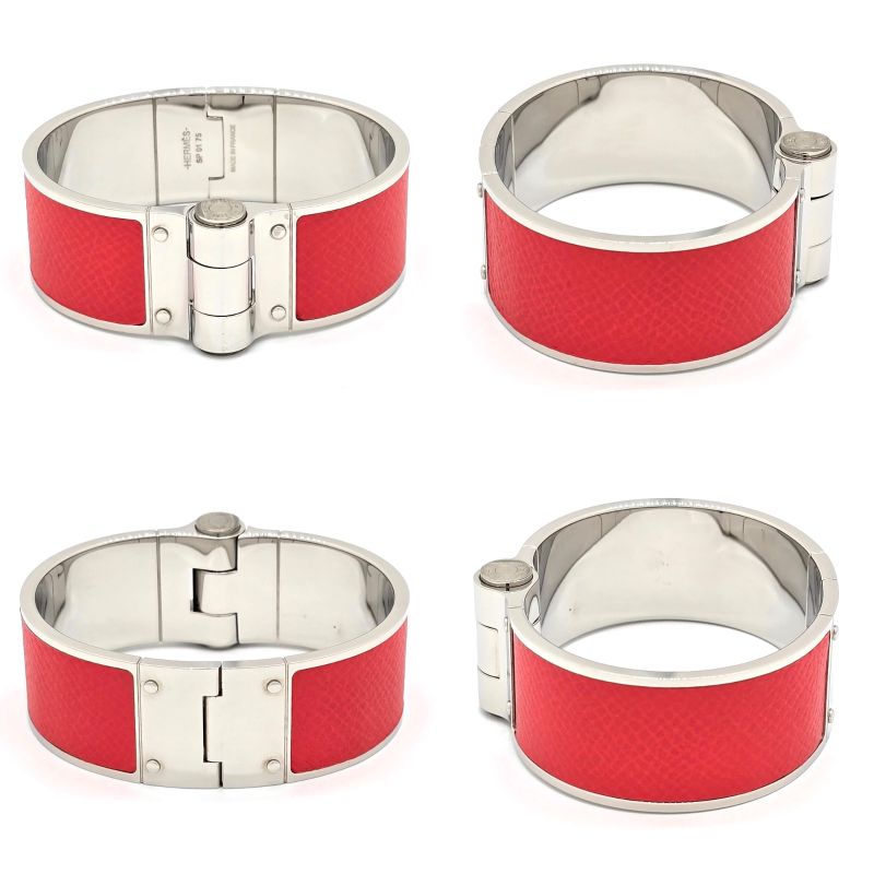 Hermes Bracelet Charniere Large Bangle Arm Circumference 16.5 cm — view 4