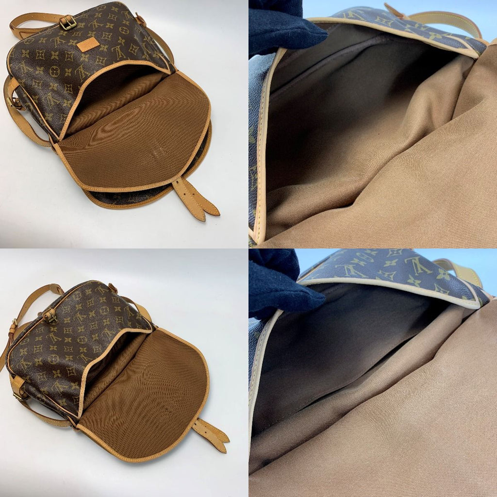 Louis Vuitton Monogram Saumur Bag Shoulder — view 4