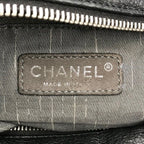 Chanel CC Logo Jumbo CC Soft Caviar Leather Hand Tote Black — view 8