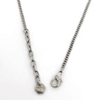 Christian Dior Long Necklace Silver Light Blue — view 9