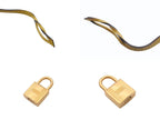 Hermes Clochette Cadena Key Set Taurillon Novillo Jaune Naple Gold — view 8