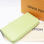 Louis Vuitton Round Zipper Long Wallet With Coin Purse Epi Vert Noto Zippy — view 2