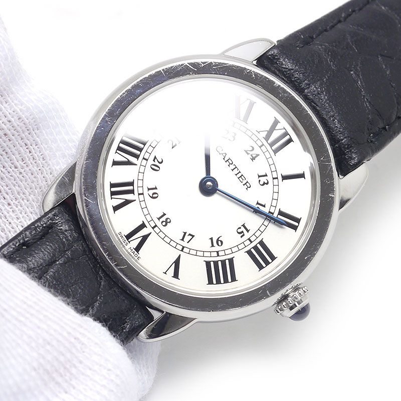 Cartier Ronde Solo SM Ladies Quartz SS Stainless Steel — view 4