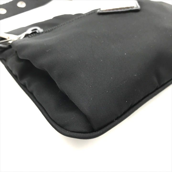 Prada Waist Pouch Nylon Tessuto Black — view 4