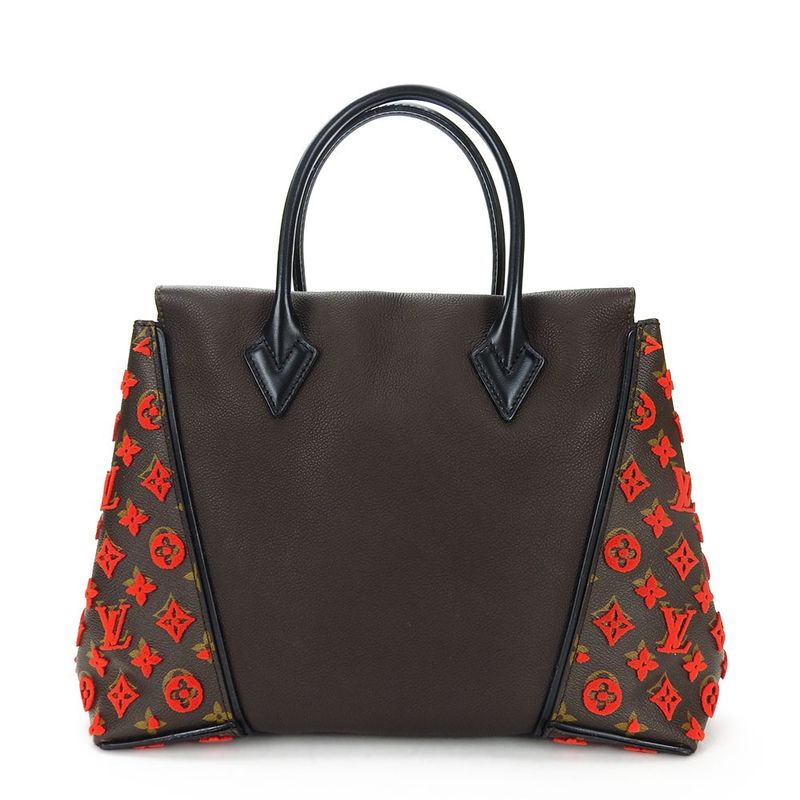 Louis Vuitton Tote W PM Monogram Tuftage Red Logo — view 2