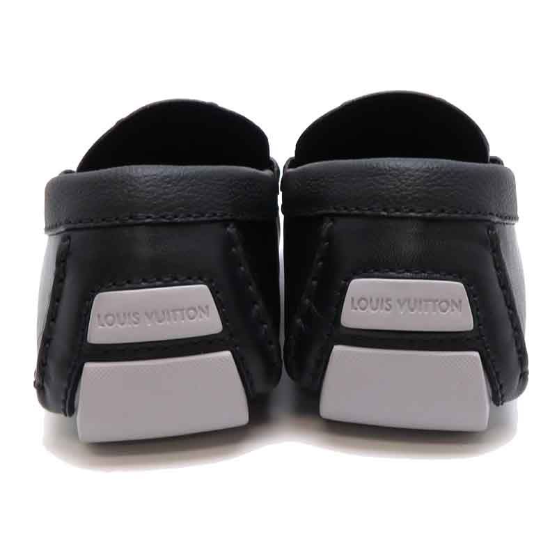 Louis Vuitton Monte Carlo Line Size 26.5 Black Loafers — view 3