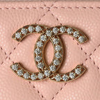 Chanel Card Case Fragment Pink — view 7