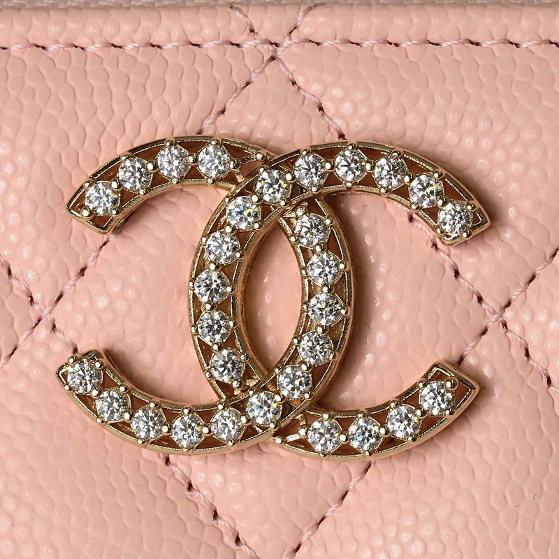 Chanel Card Case Fragment Pink — view 7