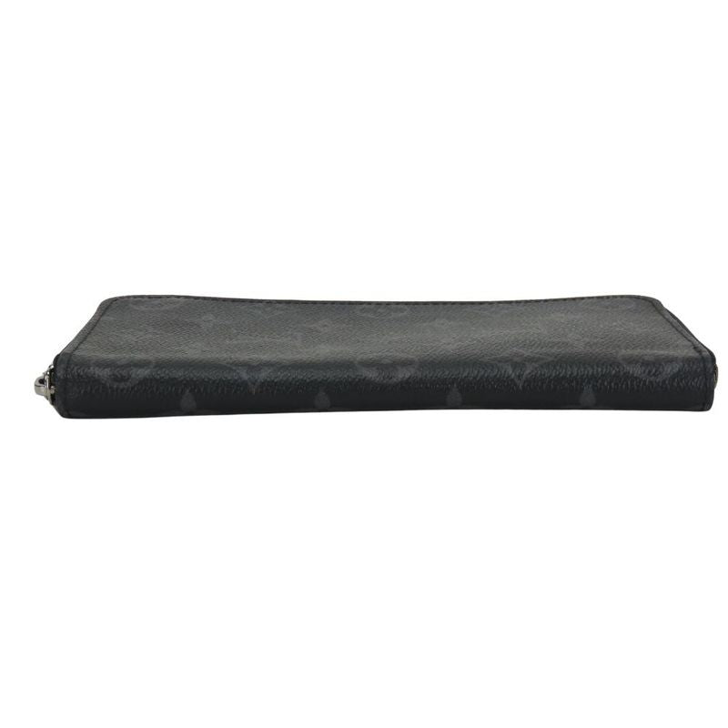 Louis Vuitton Long Wallet Zippy Vertical Monogram Eclipse Black — view 3