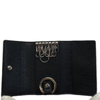 Gucci 6-Ring Key Case Hook Ring Small Leather Black — view 4