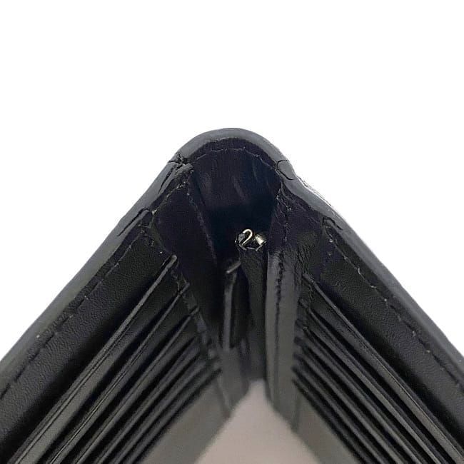 Saint Laurent Folding Long Wallet Black — view 8