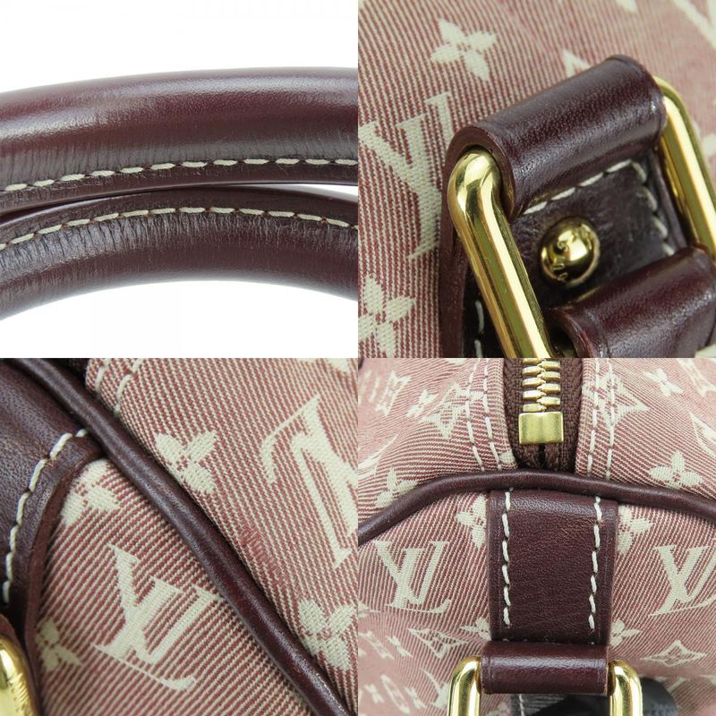 Louis Vuitton Handbag Speedy 30 Bandouliere Monogram Mini Lin Sepia — view 5
