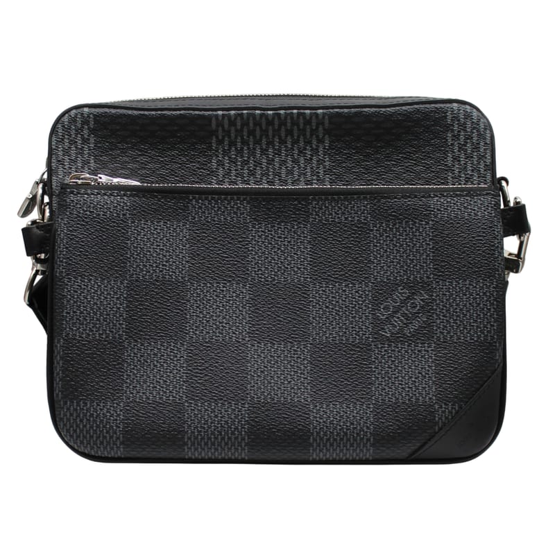 Louis Vuitton Damier Graphite Trio Messenger Shoulder Bag — view 2