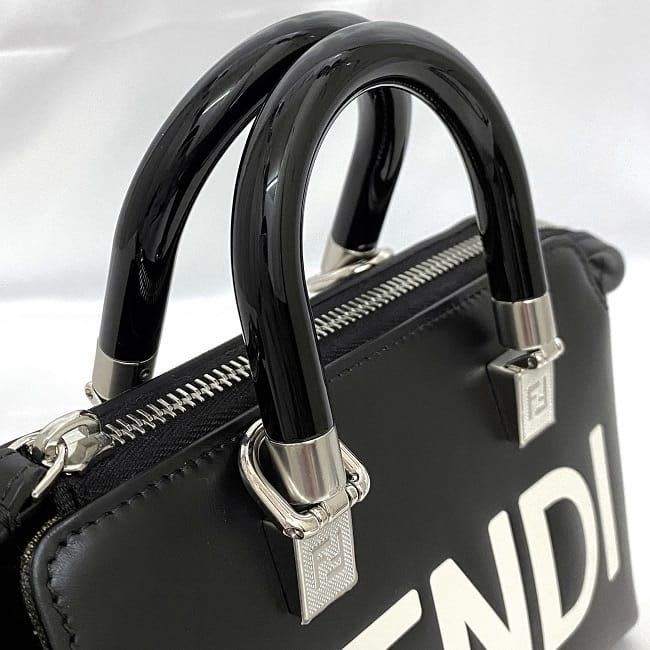 Fendi Mini Boston Bag Bytheway Black — view 8