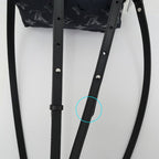 Louis Vuitton Monogram Nylon Palm Springs Mini Backpack Black Bag — view 9