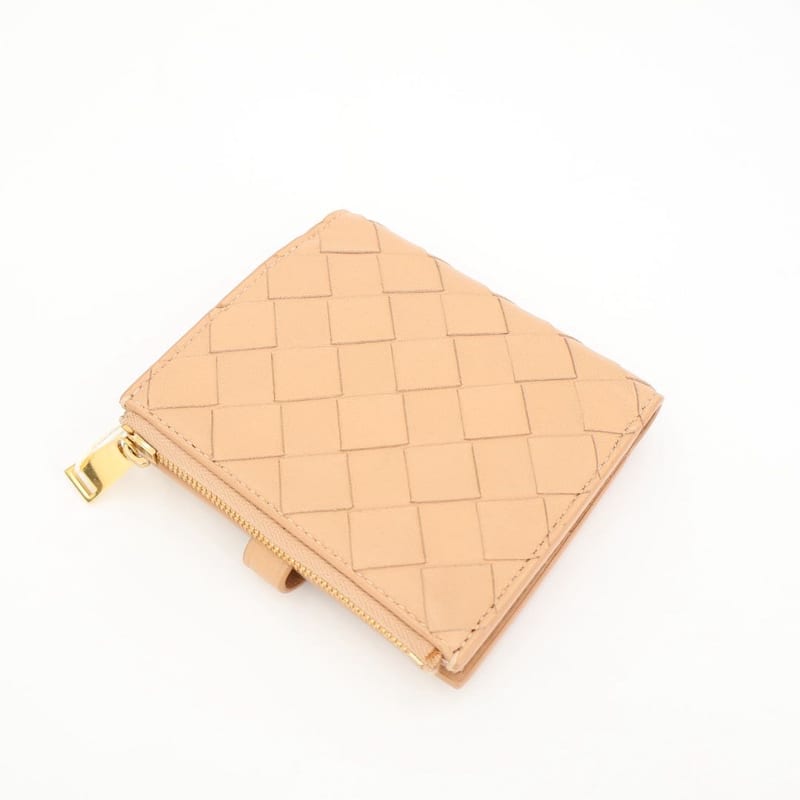 Bottega Veneta Small Fold Zipper Wallet — view 3