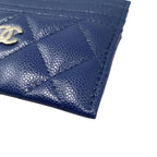 Chanel Card Case Timeless Classic Line Fragment Ap4472 Quilted Caviar — view 5